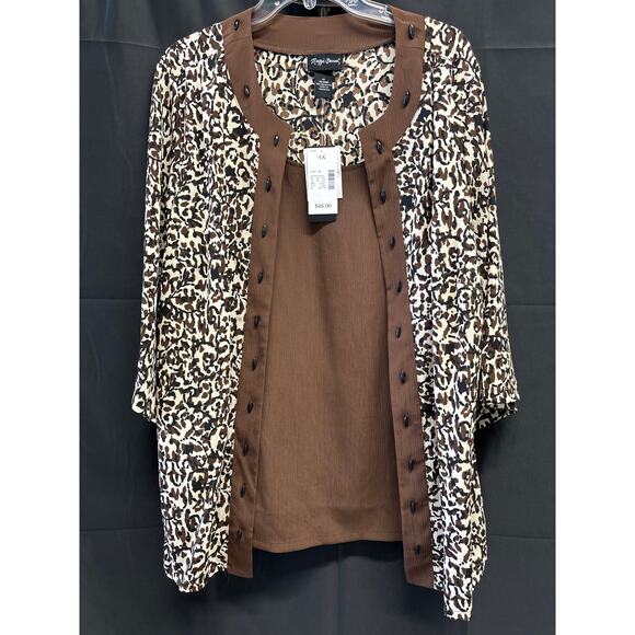 Maggie Barnes Combo Set 3 Pieces NWT 1X 18/20W - Picture 2 of 11